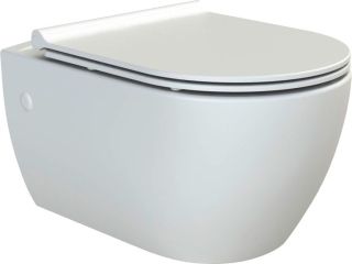 Подвесной унитаз Boheme Bianca белый глянец 963-W